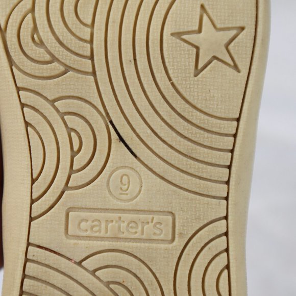 Carter's Brown Suede Winter Boots w Sherpa Interior Snow Bunny Ugg Style Size 9 - Picture 7 of 7